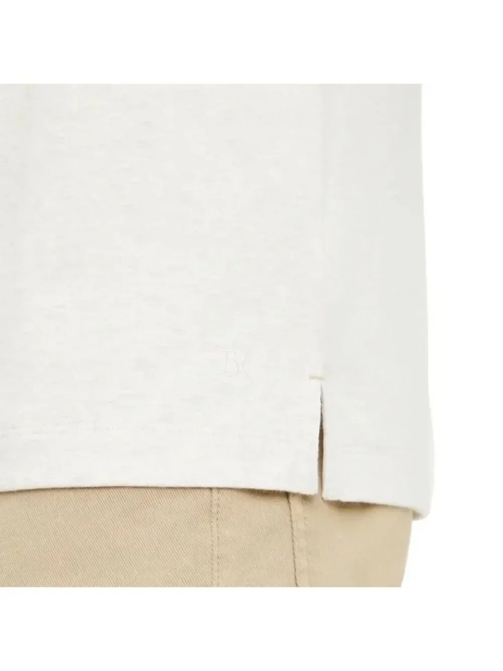 NWT Banana Republic Men's S Luxe Touch Tee Tan 100% Cotton